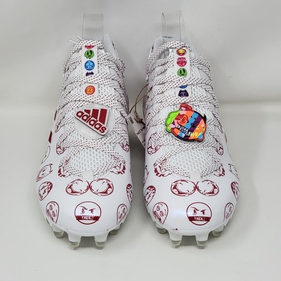 Adidas Mens Freak 22 Big Mood DSG SM Football Cleats White Red GZ6901 Size 8 New - Picture 6 of 10